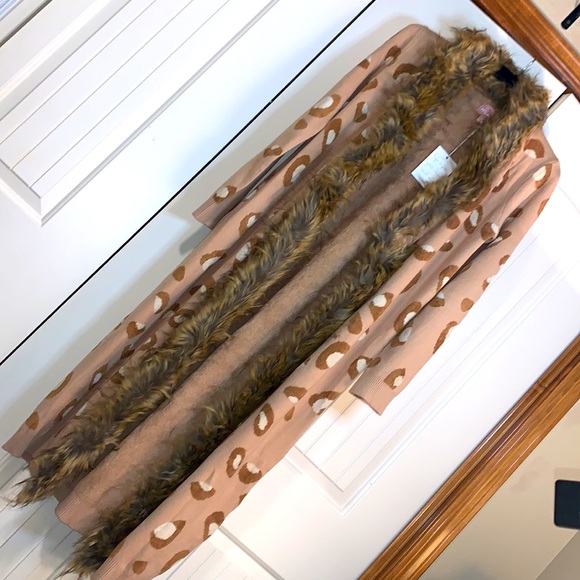 Show Me Your Mumu Womens Leopard Langston Cardigan Small - Picture 2 of 10